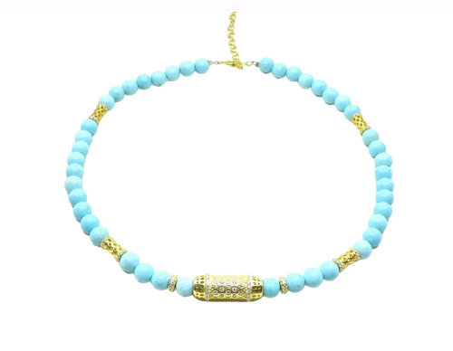 سلسلة الأندلسيه مع حجر توركواز