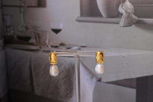 حلق مستطيل مع لولو