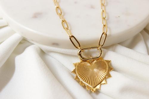 سلسله قلب ذهبي