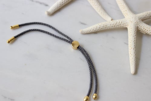 12cm Half Finished Adjustable Bracelet , Cord Bracelet , Cotton Rope Bracelet , Friendship Bracelet