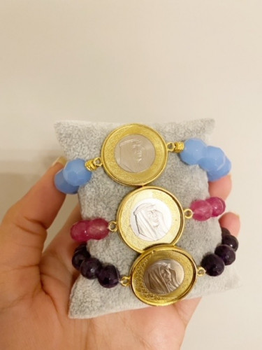 اسورة الملك سلمان بحجر عقيق واماثيست