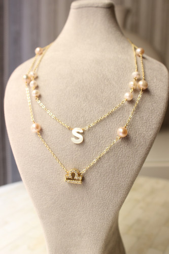 سلسلة برج الدلو مع لولو ابيض