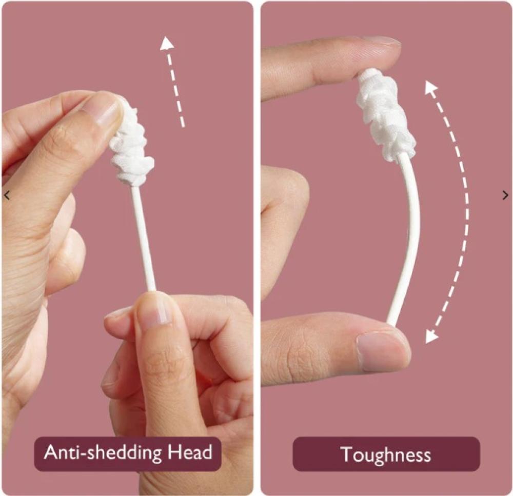 أعواد تنظيف فم ولسان الطفل 40 قطعه مومكوزي 33