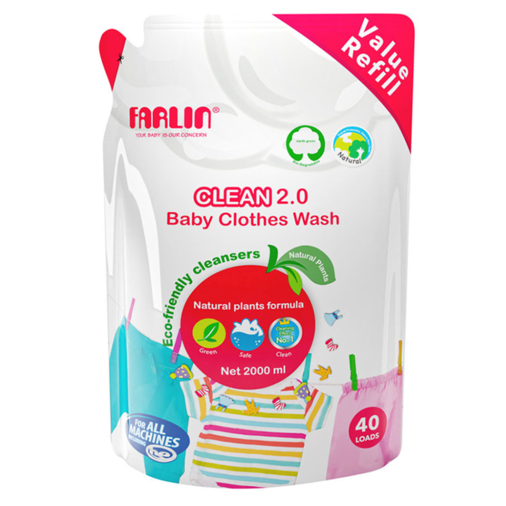 سائل غسيل ملابس 2000 ملم كيس فارلين 67