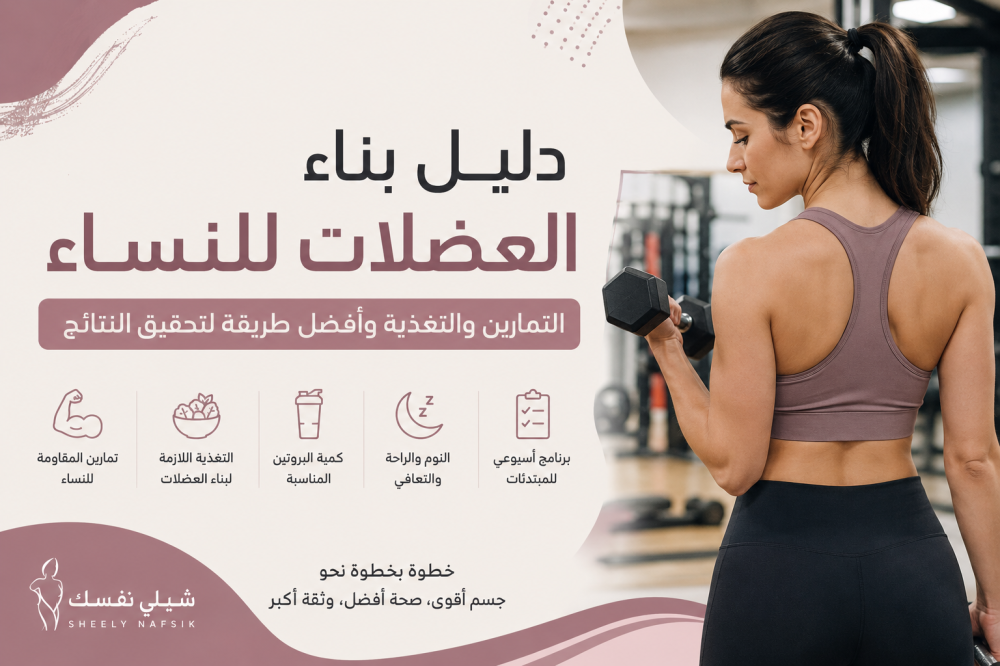 دليل بناء العضلات للنساء: التمارين والتغذية وأفضل طريقة لتحقيق النتائج