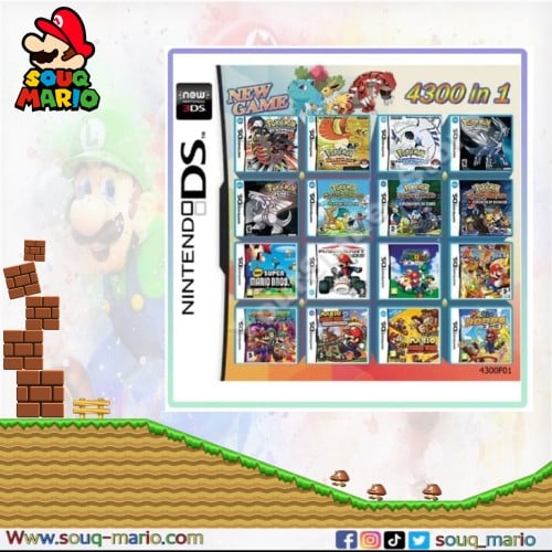 شريط العاب اكثر من 4000 لعبه يعمل على DS - SDi - 3...