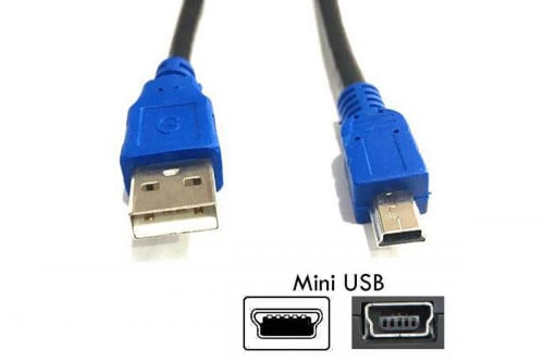 كيبل يو اس بي الى يو اس بي مني 3 متر Cable USB Mal...