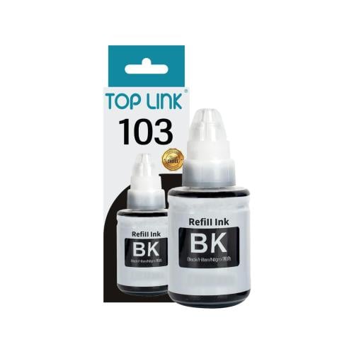 علبة حبر اسود سائل توب لنكToplink Black Liquid Ink...