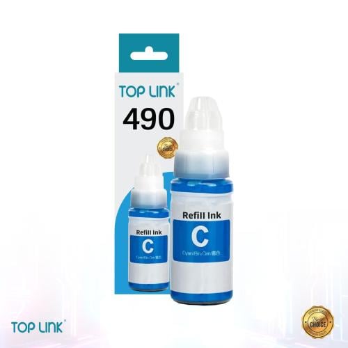 علبة حبر ازرق سائل توب لنك Toplink Liquid Blue Ink...