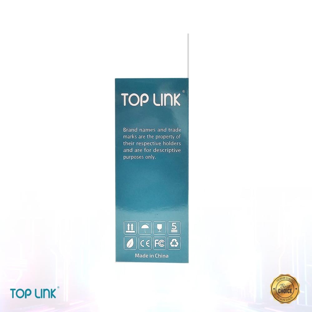 علبة حبر اسود سائل توب لنكToplink  Black Liquid Ink 490