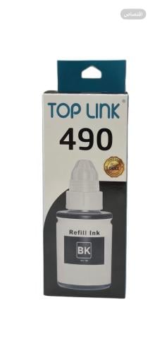 علبة حبر اسود سائل توب لنكToplink Black Liquid Ink...