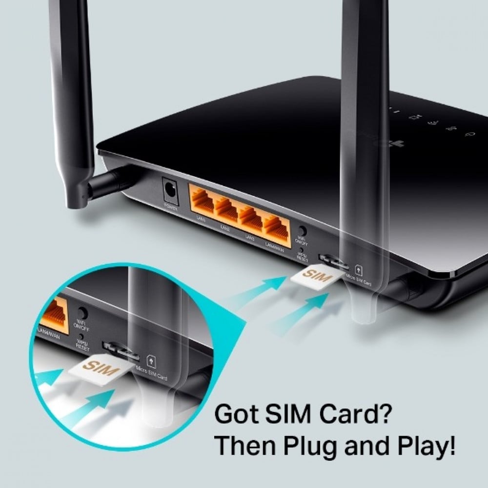 روتر فور جي من تبلنك AC750 Wireless Dual Band 4G LTE Router
