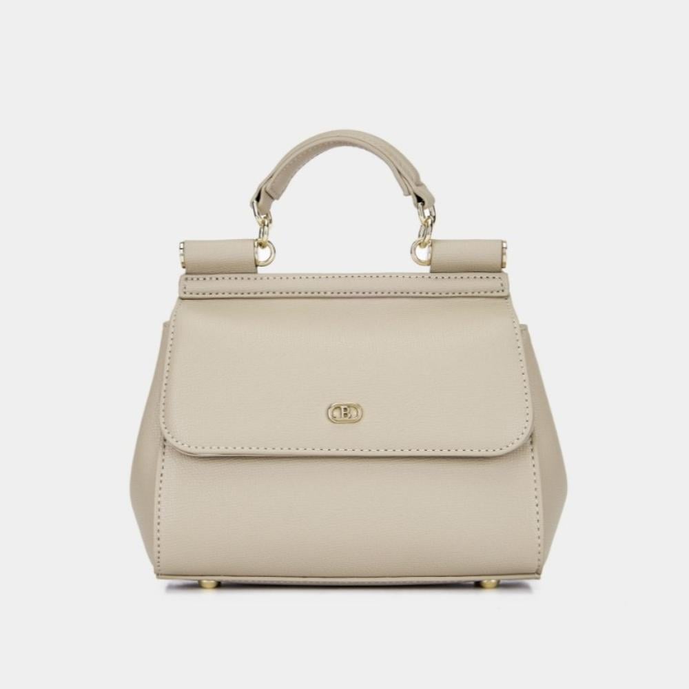 BAGCO Grey Leather Handbag – Timeless Style & Quality - Nylwfr