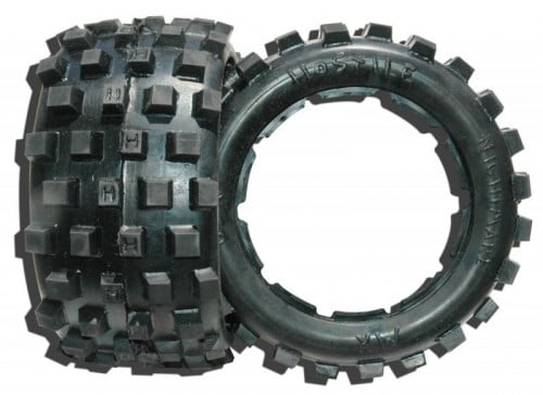 Hostile MX Knobby rear Tire Set (Hard Compound)