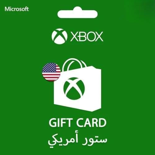 بطاقة ستور امريكي للإكس بوكس USD 20