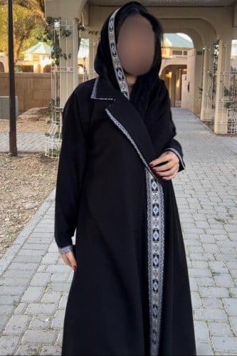 عباية كريب كتان