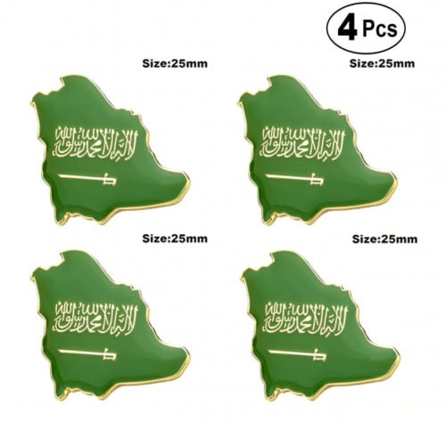دبوس وبروش علم السعودية - Saudi Arabia Brooches Lapel Pin Flag badge Brooch Pins Badges