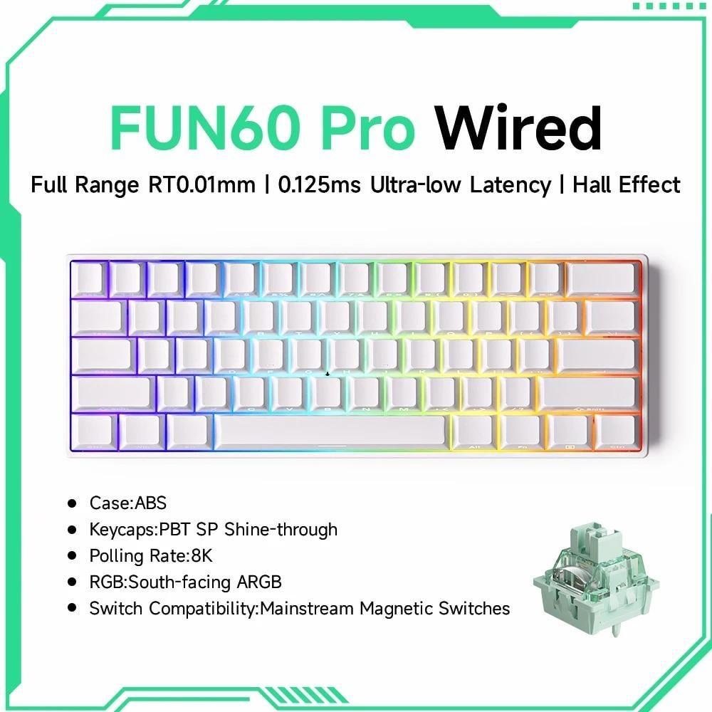 Pro White Wired