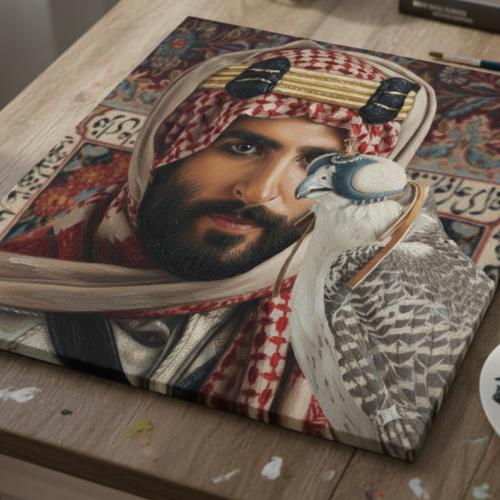نرسم لك صورتك بطابع زيتي ونطبعها لك