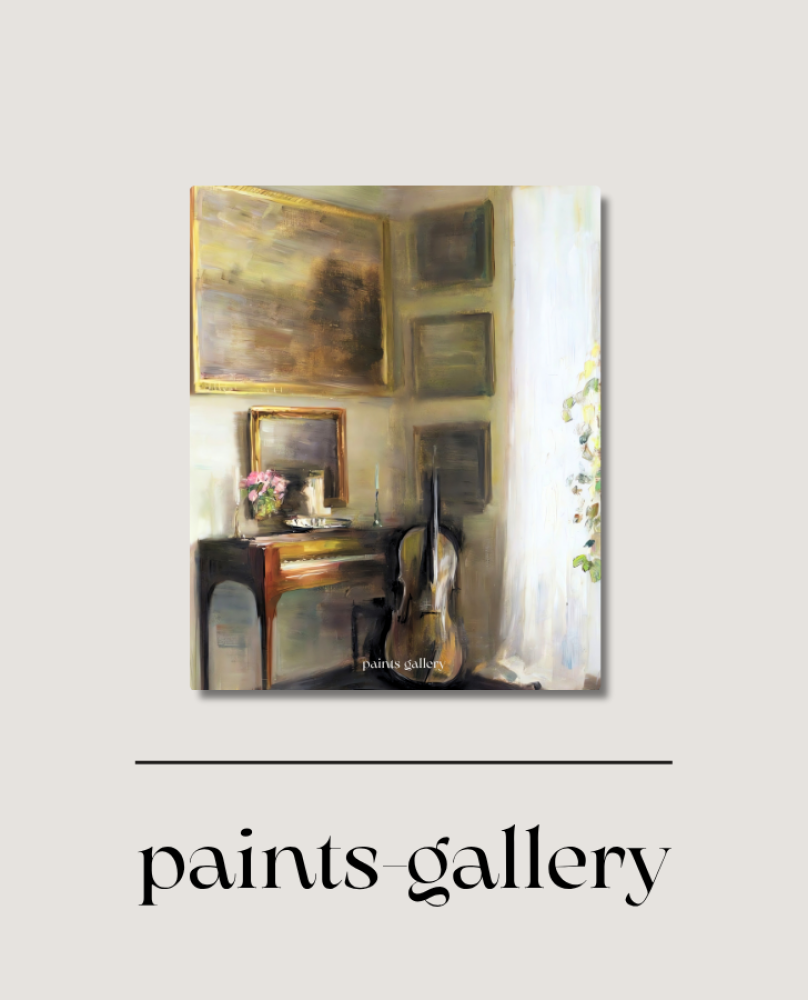 لوحة كلاسيكية بطابع زيتي Paintsgallery