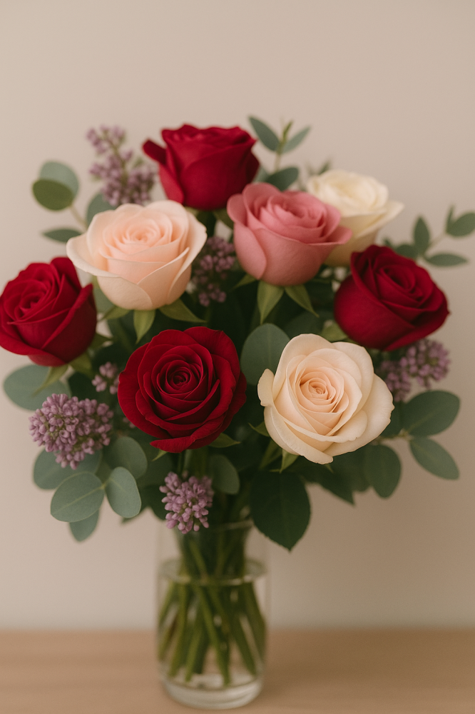 كل ما تحتاج معرفته عن الورد الطبيعي: أنواع الزهور، تنسيقات باقات فاخرة، ألوان ومعاني الزهور، أفكار هدايا ونصائح العناية