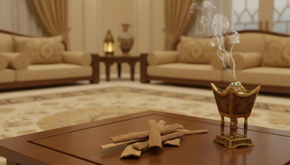أفضل وقت لتبخير المجلس باستخدام بخور العود من متجر شاع العود