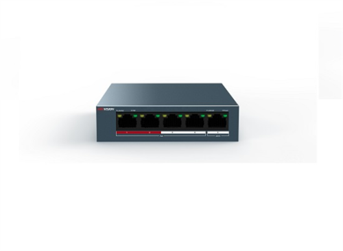 Hikvision 4-Port 100 Mbps Unmanaged PoE Switch