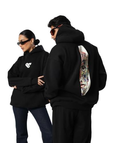Black hoodie