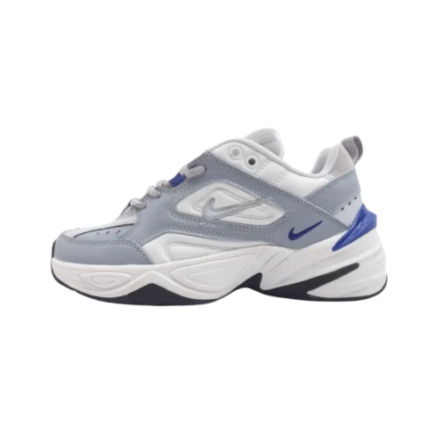 Nike m2k Tekno Wolf Grey Racer Blue Pure Platinum