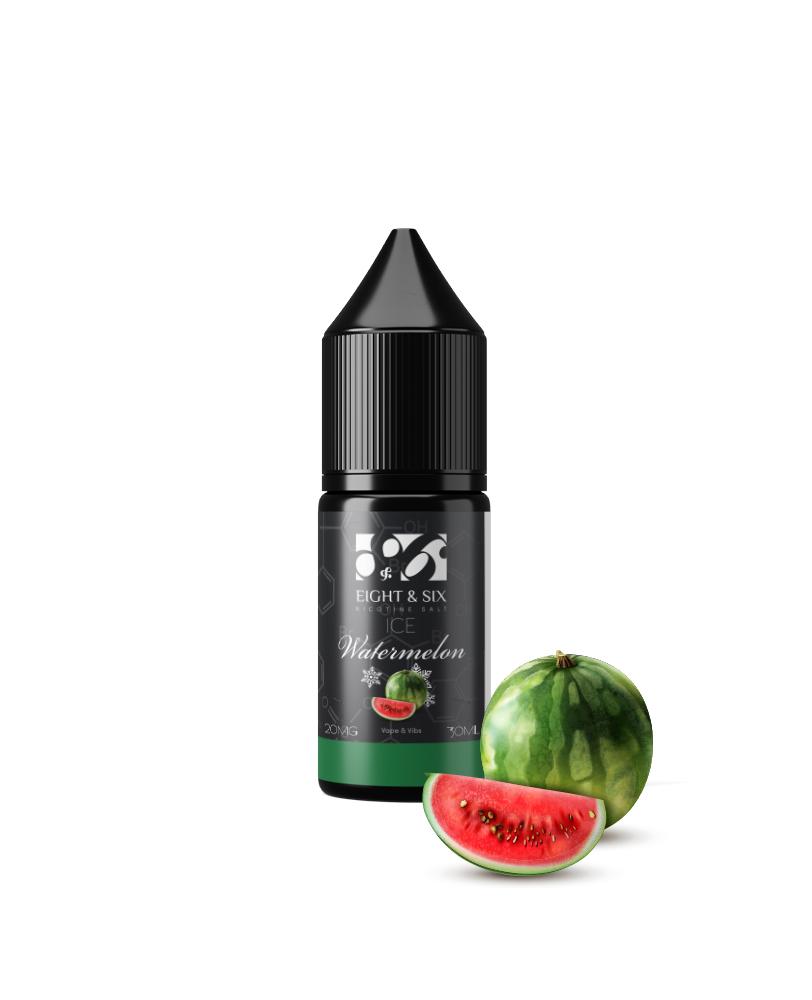 إيت أند سكس – نكهة سحبة سيجار بطيخ آيس 30 مل – سولت نيكوتين - متجر بيت كوبا  - لمنتجات التبغ
