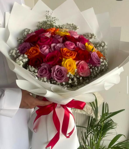 باقة لمسة من النقاء