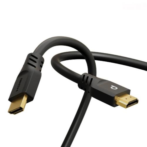 كابل 4K 60Hz HDMI Ultra HD - اسود - 2 متر