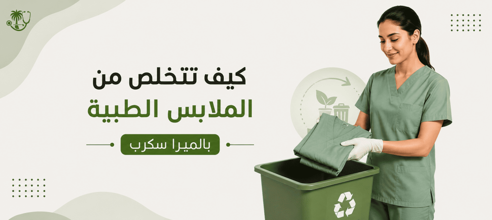 كيف تتخلص من الملابس الطبية | بالميرا سكرب