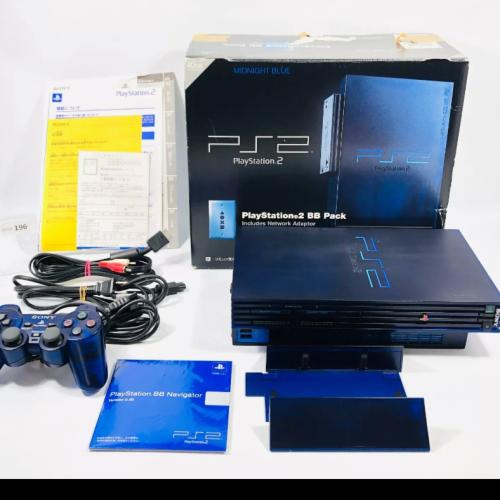 PlayStation 2 - Midnight blue hard disk 40GB