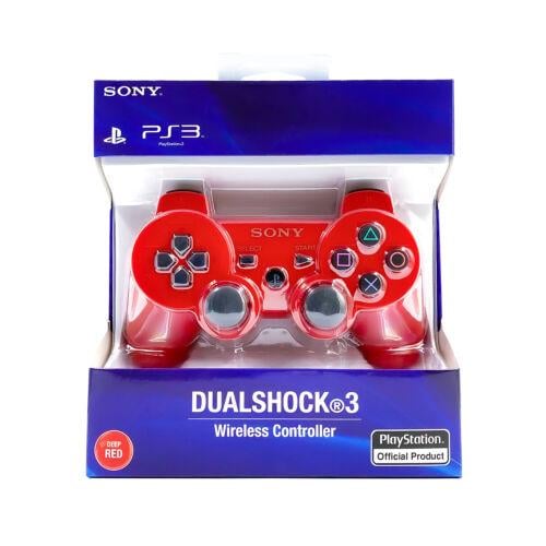 Wireless control PS3 - red colour