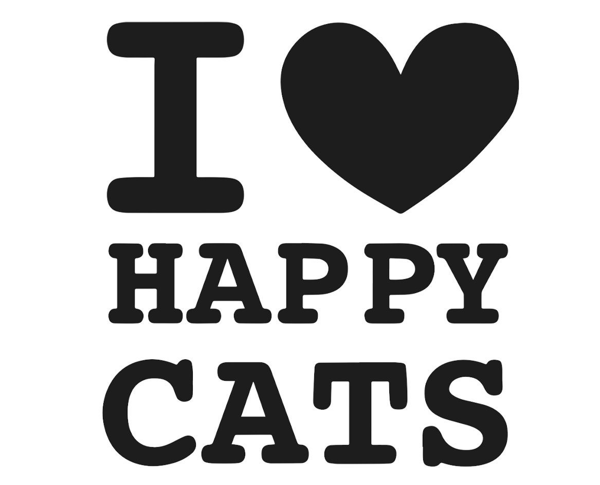 I LOVE HAPPY CATS