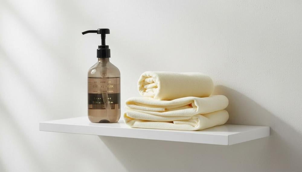 اهمية تغيير المناشف بانتظام ترتيب مناشف RJ نظيفة في حمام