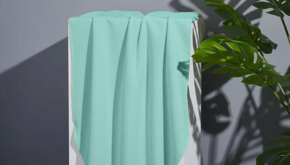 منشفة استحمام ار جي بلون لبني ناعمة للحمام اليومي وامتصاص عالي جدا