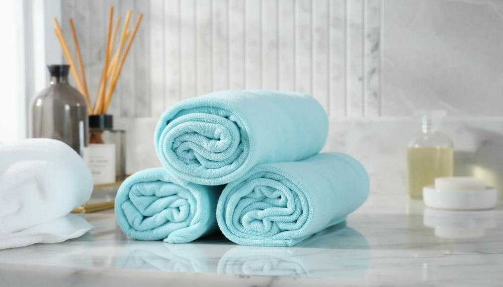 التخلص من رائحة المناشف المزعجة باستخدام مناشف استحمام RJ القطنية