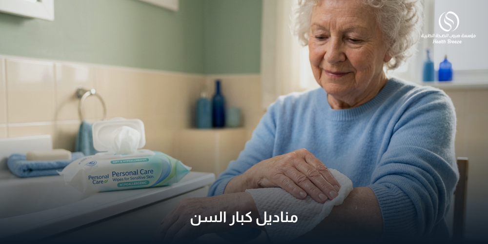 مناديل كبار السن