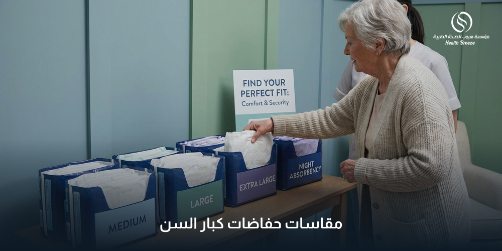 مقاسات حفاضات كبار السن