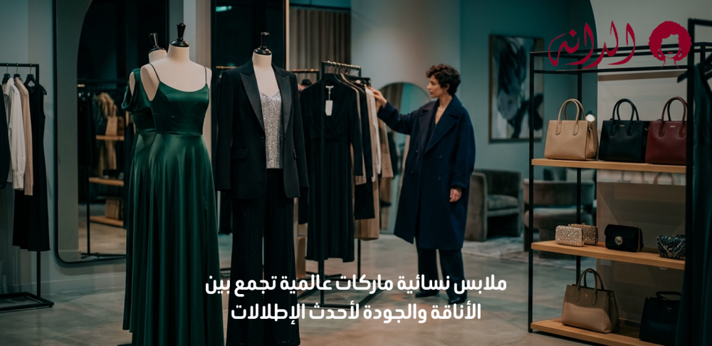 ملابس نسائية ماركات عالمية