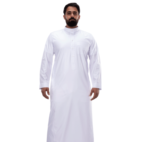 ثوب دروش ابيض رجالي
