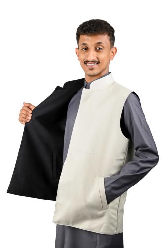 سديرية جوخ رجالي دبل فيس