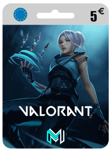 بطاقة فالورانت 5 يورو - VALORANT GIFT CARD €5