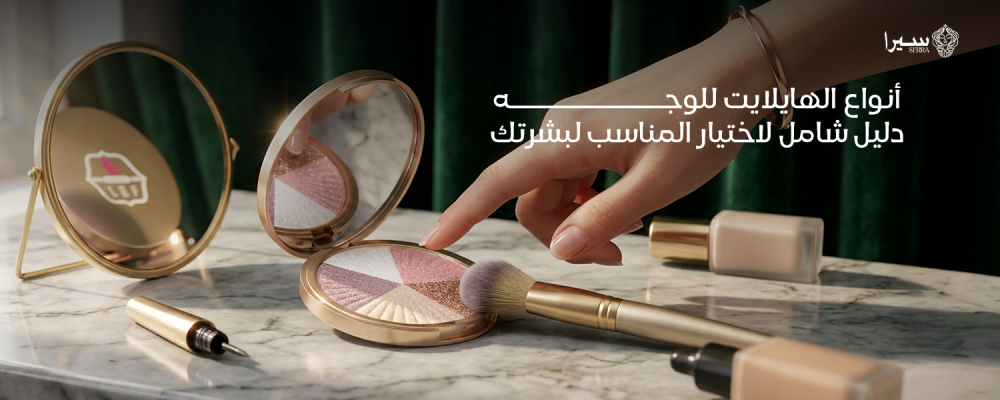 انواع الهايلايت للوجه