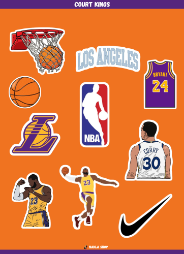 Court kings sticker collection