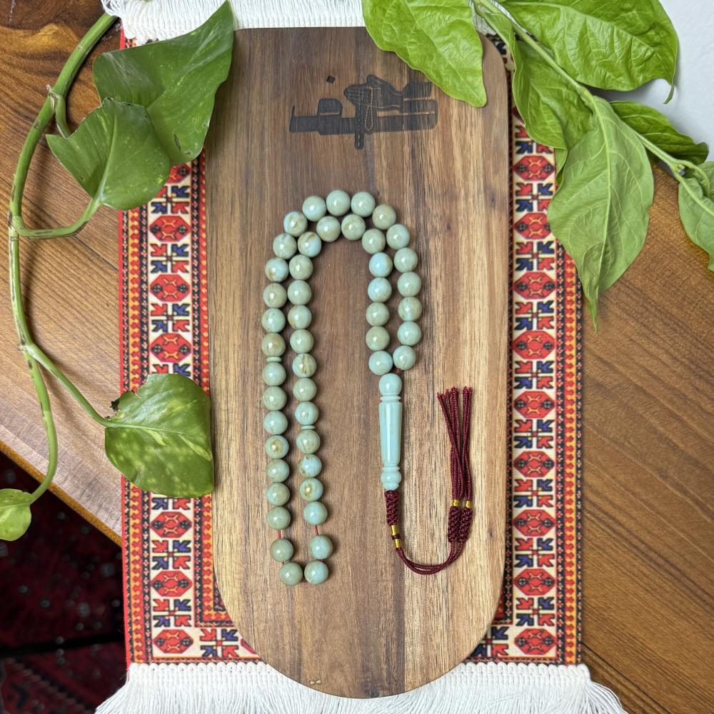 مسباح لون فيروزي -كركوشة-