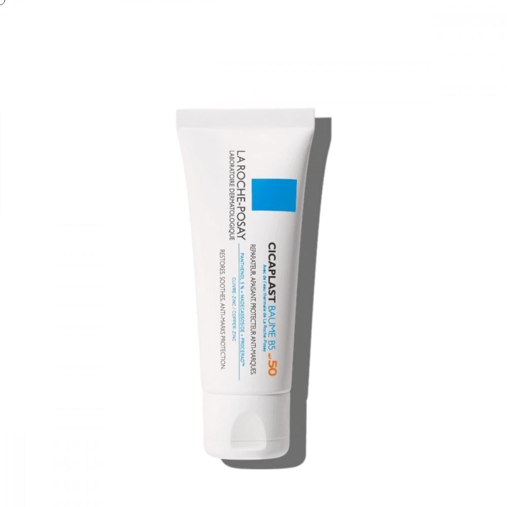 لاروش بوزيه سيكابلاست بوم بي 5 بعامل حماية SPF 50 يرمم ويهدئ 40مل