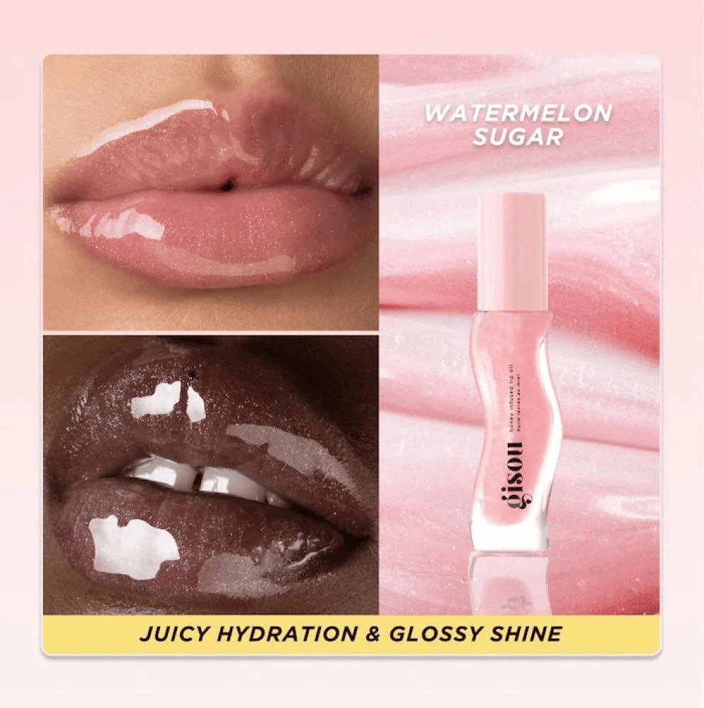 リップグロス GISOU WATERMELON SUGAR Amazon.com : Gisou Honey Infused Hydrating Lip Oil